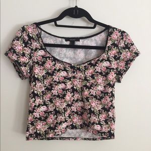 Floral Crop Top